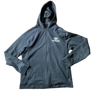 New York Jets x Lululemon Zip Up Sweatshirt with Lined Hood Size Large